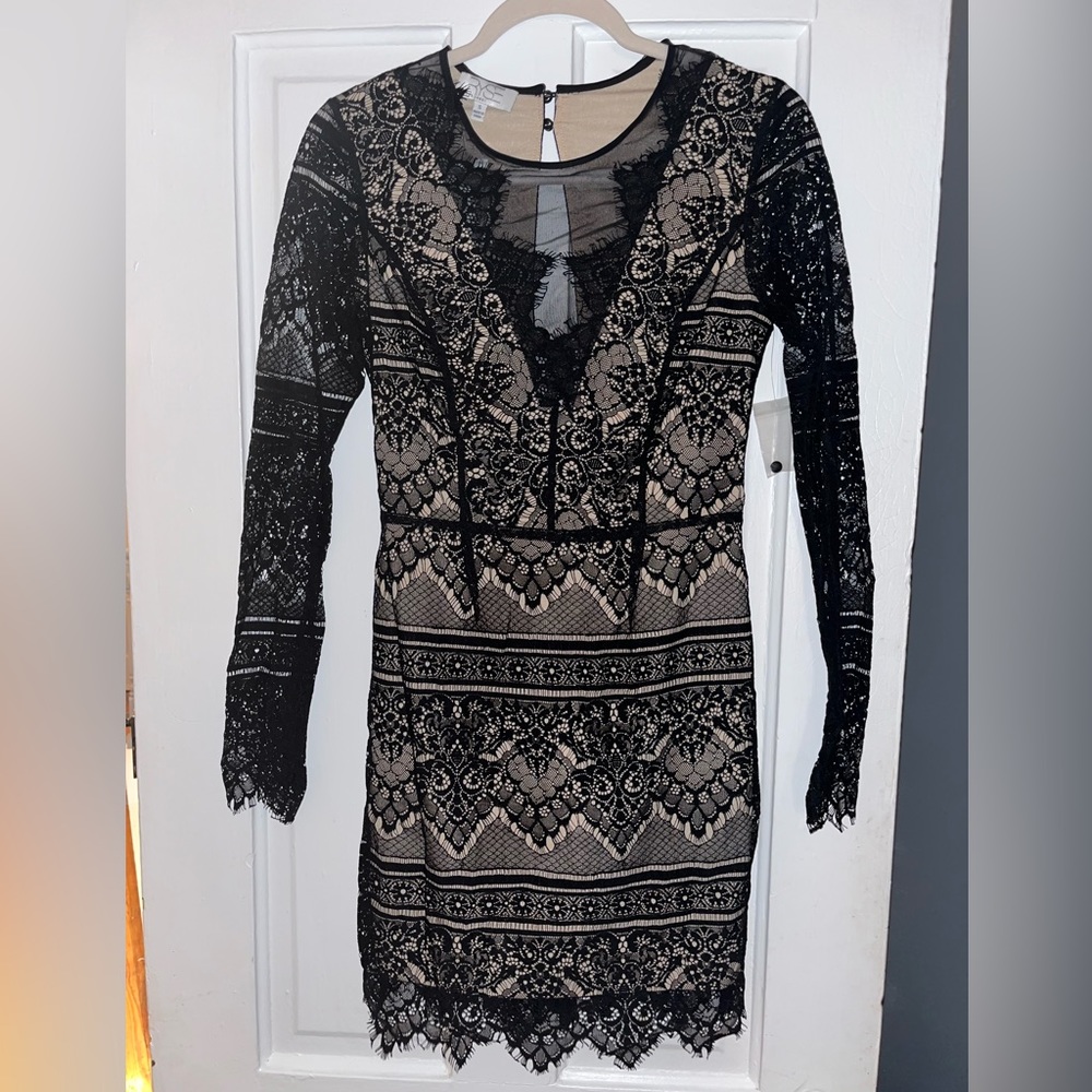 South Moon Under Ryse the Label Black Lace Dress